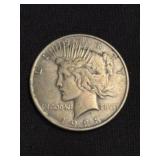 1923-D Peace Silver Dollar (90% Silver) 1.5"