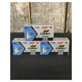 Three (3) Aguila .22 Colibri Long Rifle Ammo