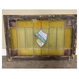 Vintage Stained Glass Window
