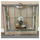 Vintage Stained Glass Window