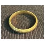 14KT Gold Band (Size 12) (App. 1")