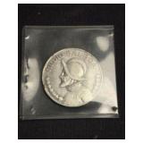 1947 Panamanian 1/4 Balboa Coin (90% Silver) (App.