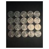 (20) Susan B. Anthony Dollar Coins (App. 1")