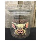 Vintage Glass "I would give up Cookies but I