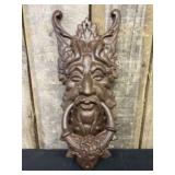 Cast Iron Celtic Greenman Forest Tree Ent Spirit H