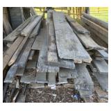 Large Lot Of Assorted Lumber, Barn Siding, Boards