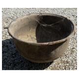Antique Cast Iron large Cowboy Cauldron - 36"x20"