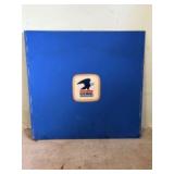 Vintage U.S. Mail Signage 30"X31"