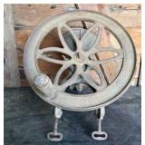 Antique Grain Mill, Alexander Werk - 14"x13"