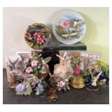 Collection Of Decorative Hummingbird Plates, Figur