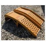 Pair Of Metal Car Ramps 11"X35"