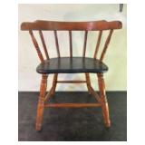 Small Low Back Windsor Chair 16"X21"