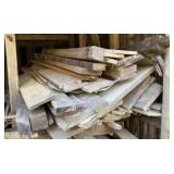 Large Lot Of Assorted Lumber Boards, Barn Siding (
