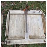 Early Tobacco Press 36"X36"