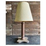 Wooden Table Lamp - 13.5"x28.5"