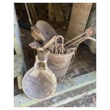 Lot Of Early Iron Fixtures 18
