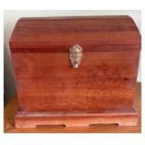 Petite Cherry Chest With Tray 16"X20"X18"