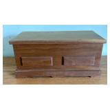 Handcrafted Velvet Lined Dresser - Jewelery Box 6"