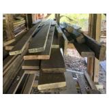 Lot Of Assorted Early Lumber Boards 19"