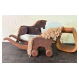 Collection Of Decorative Rocking Horses - Stirrup