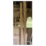 Lot Of App. 10 Assorted Size Rough Cut Boards 1"X6