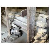 Lot Of Assorted Lumber/Posts  8