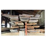 Large Lot Of Assorted Walnut And Cherry Boards (Ap