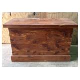 Cedar Trunk - Blanket Chest With Secret Compartmen