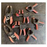 Lot Of Bessey Clamps 9"