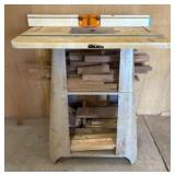 Router Table With Assorted Cherry/Cedar Lumber 24"