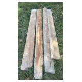 Lot Of 4 Large Early Cedar Boards 8