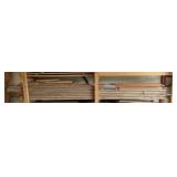 Collection Of Cedar/Cherry Or Assorted Boards 105"