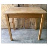 Elm Wood Lamp Table - Side Table 18"X25"X24"