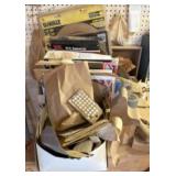 Collection Of Assorted Sandpaper-Sawblades