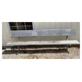 Large Aluminum Bench 18"X96"X30"