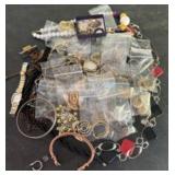 Large Collection Of Costume Jewelry 12"