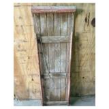 Antique Wooden Snow Sled - 16"x48"