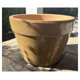 Large Stoneware Glazed Pottery Planter 15"