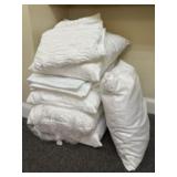 Collection Of Casket Linens - Pillows 17"X17"