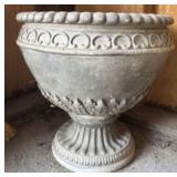 Large Decorative Stone Planter Urn 17"