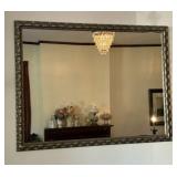 Antique Gilded Mirror in Ornate Frame - 44"x33"