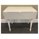 Painted Drop Leaf Table - 25"x36"x30"