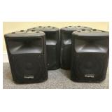Set Of 4 Kingdom VersaPro 8 8" 100-Watt Speakers 8
