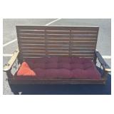 Wooden Porch Swing 26"X54"X27"