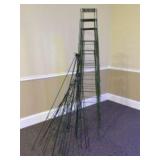 Multiple Metal Easels and Plant Stands - 44"