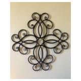 Metal Scroll Wall Art - 30"x30"