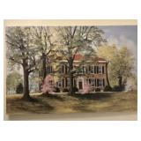 Framed "My Old Kentucky Home (Spring)" by Dols Tod