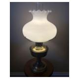 Brass Gone with the Wind Style Hurricane Lamp - 10