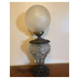 19th-century Pittsburgh "Regal Iris" Clear Satin G