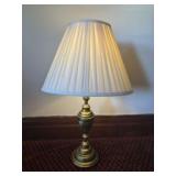 Brass Style Table Lamp - 17" Shade x 31"